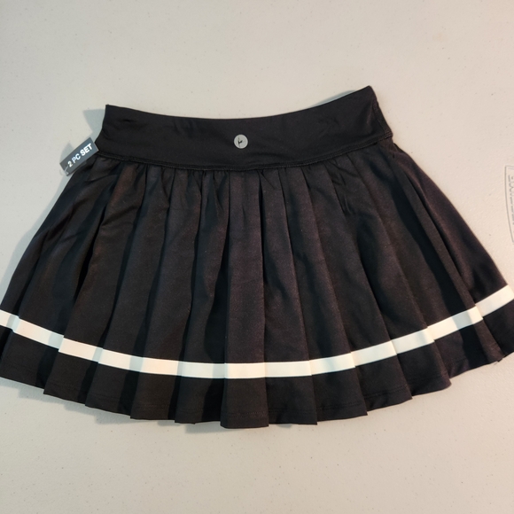 90°Degree Polo Shirt and Black Skirt Matching Set, Girls Size 10-NWT - Picture 9 of 12